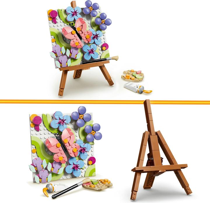 Produktbild LEGO Deko-Blumengemälde (31390, LEGO Creator Expert)