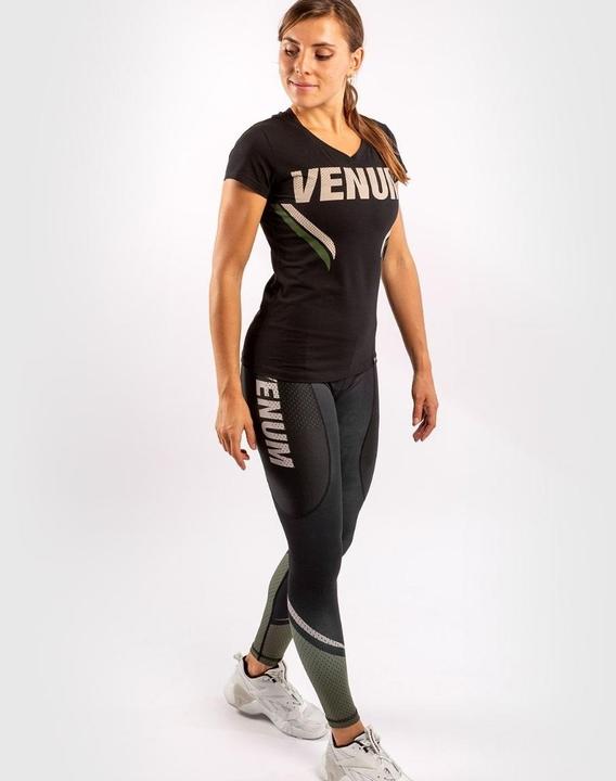 Produktbild Venum ONE FC Impact T-shirt - for women - Black/Khaki (M)