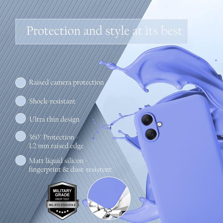 Image du produit Cadorabo Coque pour Samsung Galaxy A06 TPU Liquid Silicone Case (Samsung Galaxy A06)