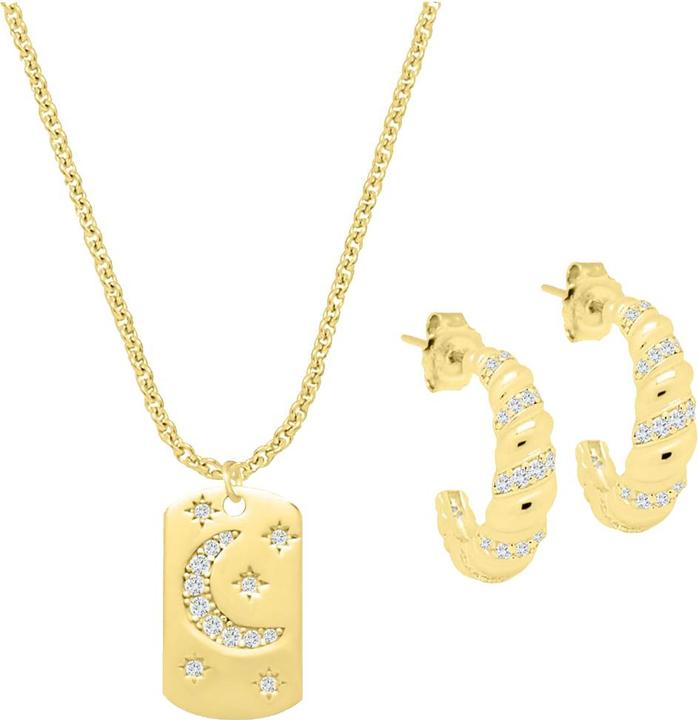 Produktbild Candy Schmuckset Sky, 925 Sterling Silber, vergoldet (925 Sterling Silber, 18k vergoldet)