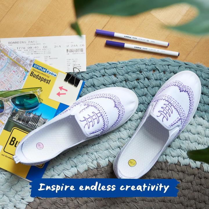 Actual product image Edding Textile markers 4600 (10x)