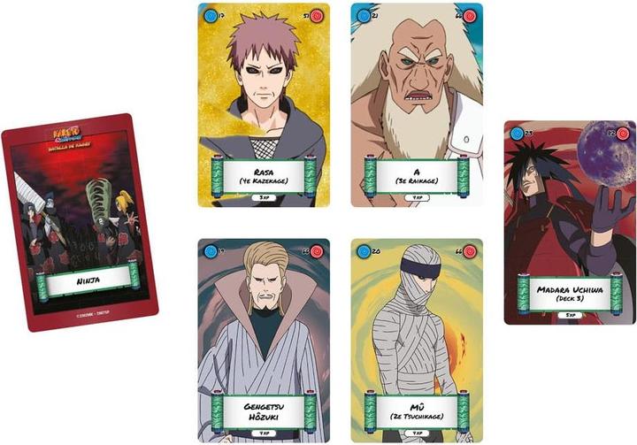 Actual product image Topi games Naruto Card Game Kage Battle *Spain Version* (Spanish)