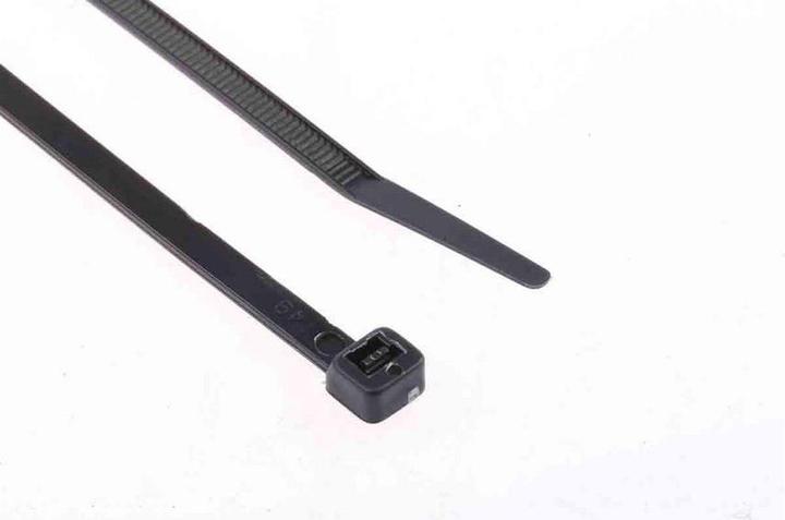 Immagine prodotto RS PRO Fascette in PP nere 4,6 mm x 200 mm, 100 pezzi (Fascette in plastica, 200 mm, 100 pz.)