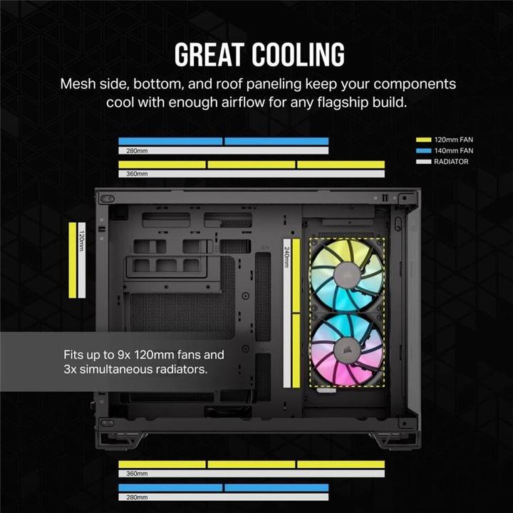 Image du produit Corsair iCUE 2500X RGB (mATX)