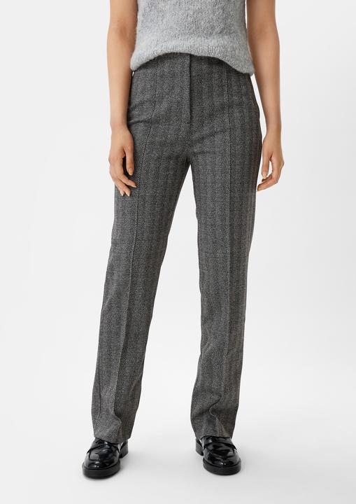 Produktbild Comma Hose Regular: Stoffhose aus Viskosestretch (38)