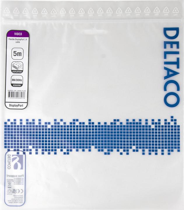 Image du produit Deltaco DP-1050D-FLEX (5 m)