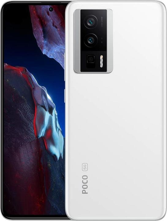 Actual product image Xiaomi Poco F5 Pro (256 GB, White, 6.67", Dual SIM, 5G)