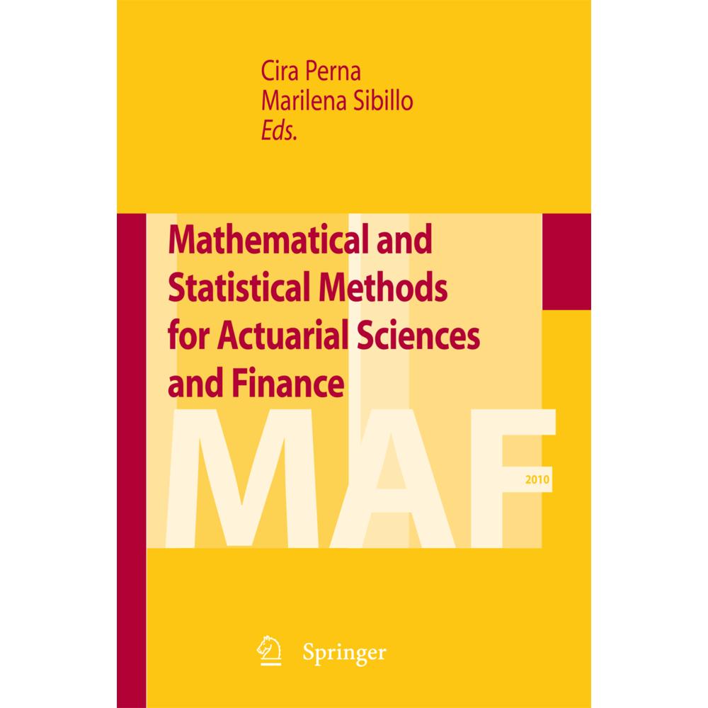 Thumbnail - Mathematical and Statistical Methods for Actuarial Sciences and Finance, Fachbücher von Cira Perna, Marilena Sibillo