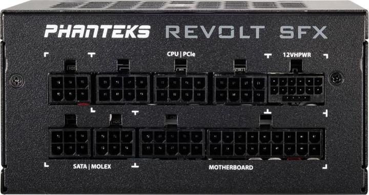 Actual product image Phanteks Revolt SFX 80 PLUS Platinum power supply, modular, ATX 3.0 - 850 Watt (850 W)