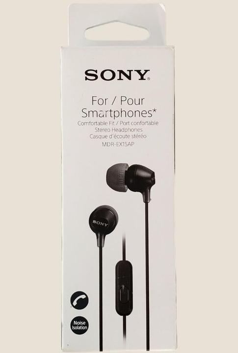 Produktbild Sony Mdr-Ex15ap (keine Geräuschunterdrückung, Kabelgebunden)
