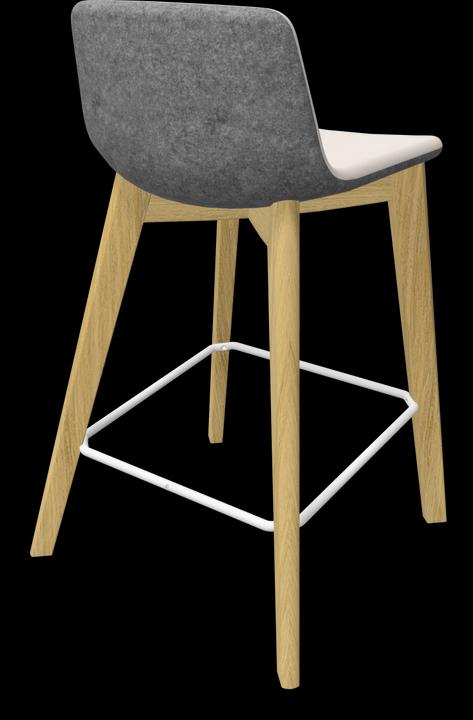 Actual product image Narbutas Twist & Sit Bar Stool
