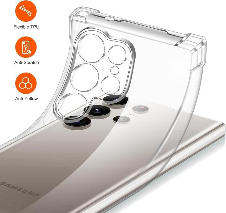 Produktbild Screenguard Hülle Crystal Soft Airbag Bumper (Samsung Galaxy S25 Ultra)