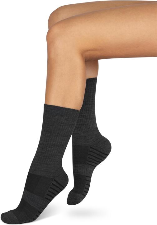 Actual product image Normani 4 Trekkingwollsocken mit Polstersohle und Komfortbund (pack of 4, 43 - 46)