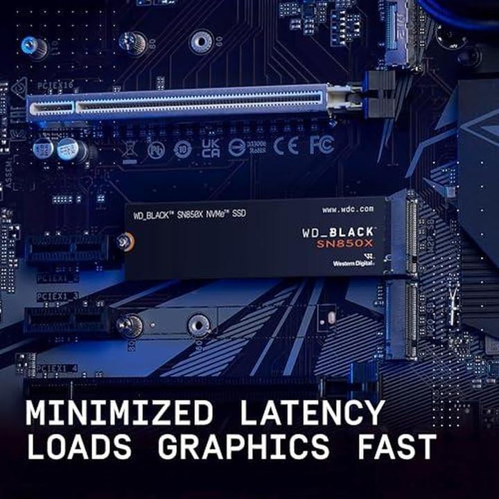 Actual product image WD Black SN850X powered by SANDISK (8000 GB, M.2 2280)