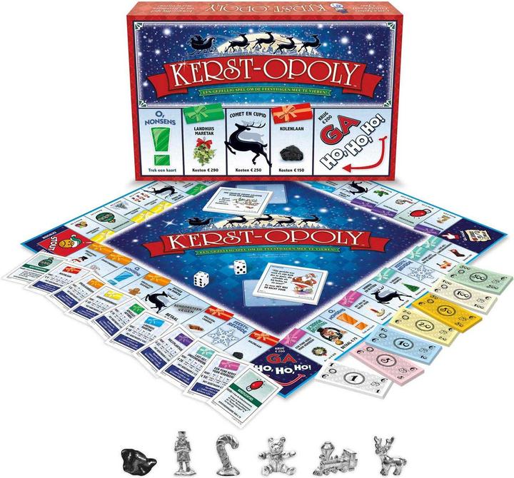 Actual product image Christmas Opoly (German)