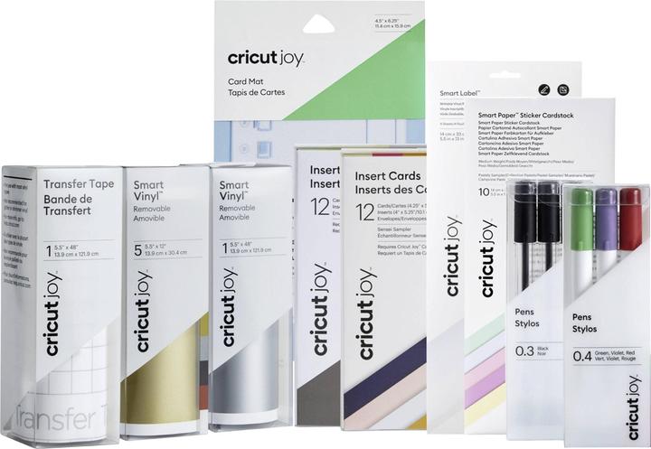 Image du produit Cricut Joy Materials Starter Bundle Schneideplotter-Zubehör-Set