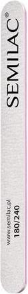 Immagine prodotto Semilac Lima per unghie dritta 180/240 per manicure e pedicure - Leviga le unghie naturali e acriliche