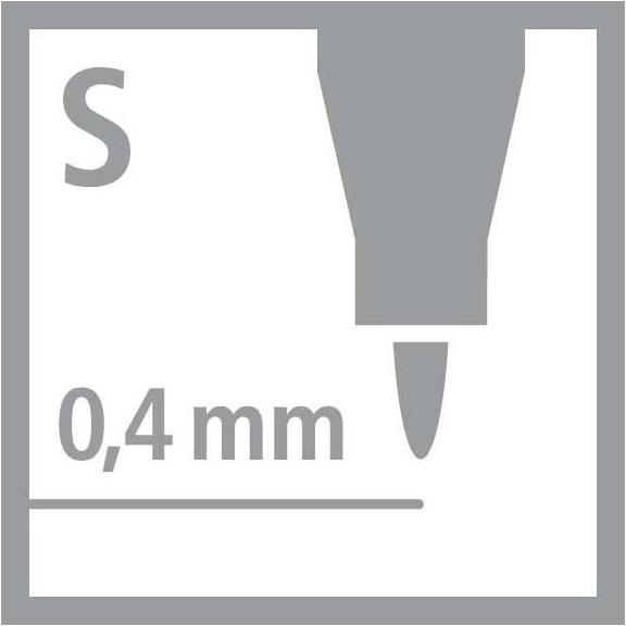 Produktbild STABILO Write-4-all Permanent-Marker (Schwarz, 0.40 mm, 1 x)