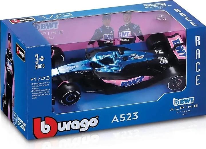 Image du produit Bburago BWT Alpine F1 Team A523 1/43 Gasly 2023