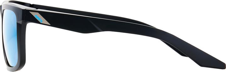 Produktbild 100% Brille Blake Matte (Matte Black, HiPer blue)