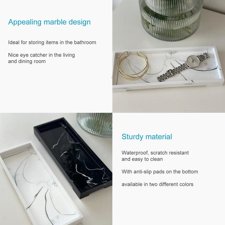 Produktbild Intirilife Aufbewahrungstablett WC-Ablage Servierbrett