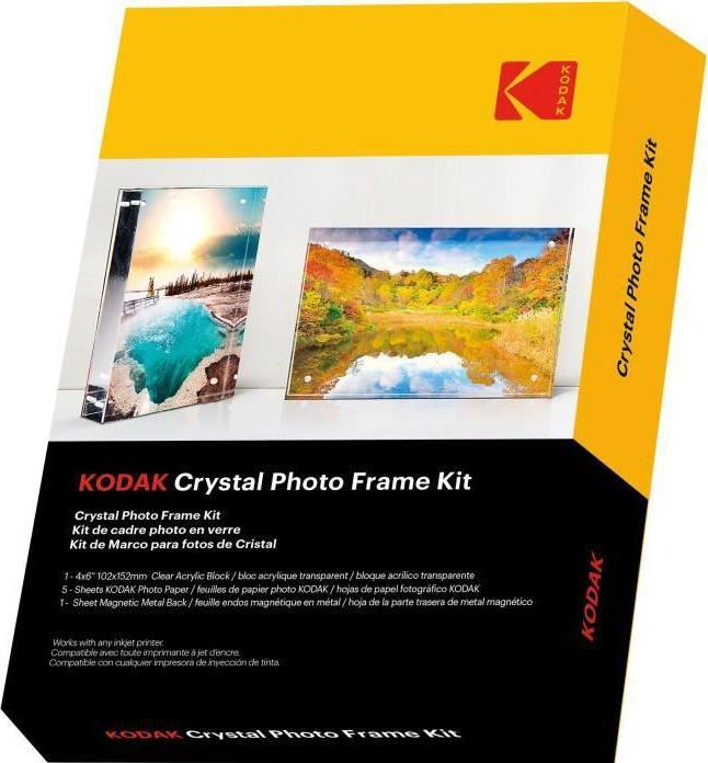 Actual product image Kodak Crystal Photo Frame Kit 5 Sheets (180 g/m², 10x15 cm, A6, 5 pcs.)