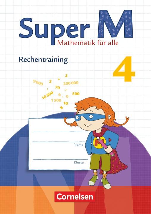 Produktbild Super M 4. Schuljahr. Rechentraining. Arbeitsheft (Deutsch, 2012)