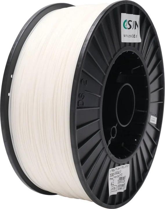 Actual product image eSUN PLA+ 1.75mm BONE WHITE 5kg (PLA+, 1.75 mm, 5000 g, White)