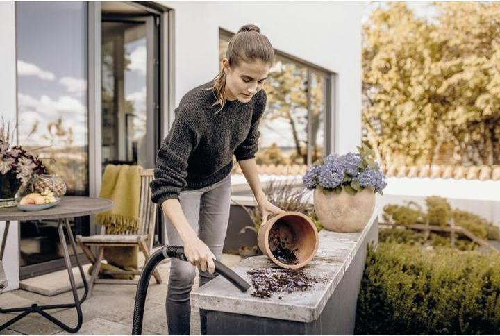 Productafbeelding Kärcher K??rcher KWD -17/4/20/F Trommelzuiger Droog/nat Stofzak (Nat-droog stofzuiger)