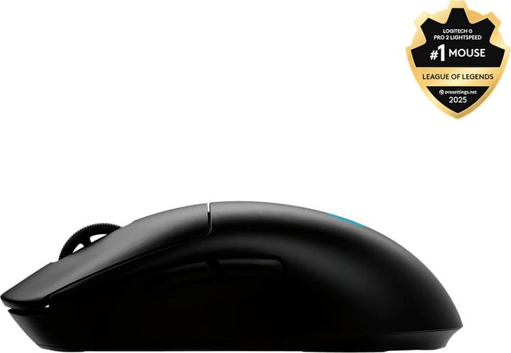 Produktbild Logitech PROLIGHTSPEED-BLACK-2.4GHZ-N/A-EWR2I-934 (Kabellos)
