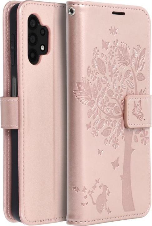 Produktbild Forcell Back panel cover OEM MEZZO Book case for SAMSUNG A32 5G tree rose gold (Samsung Galaxy A32 5G)