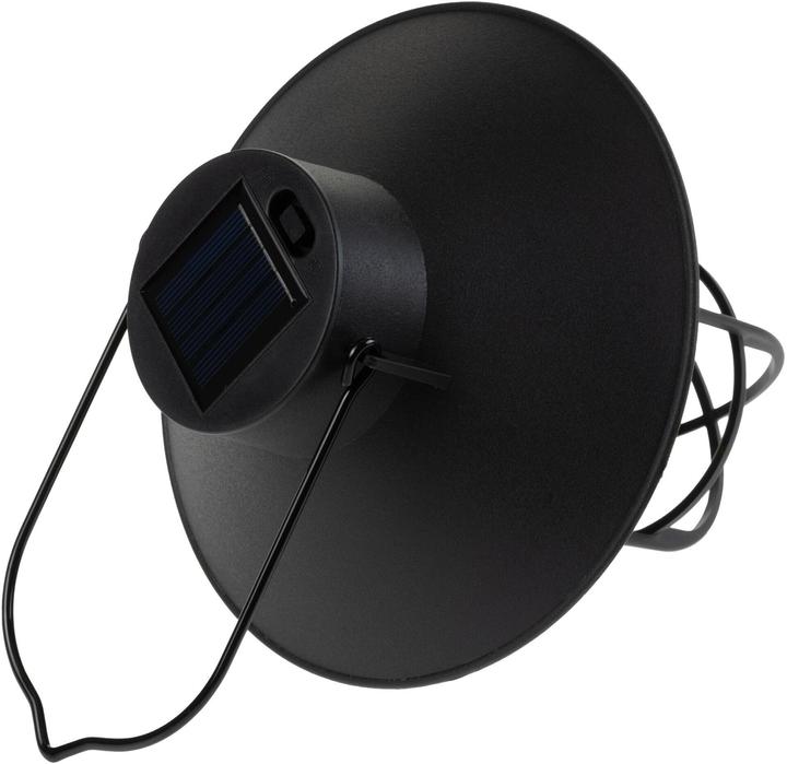Actual product image Cocon Lantern LED solar, black, energy efficiency class EnEV