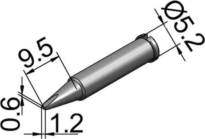 Produktbild Lötspitze 1,2mm meisselförmig (Lötspitze)