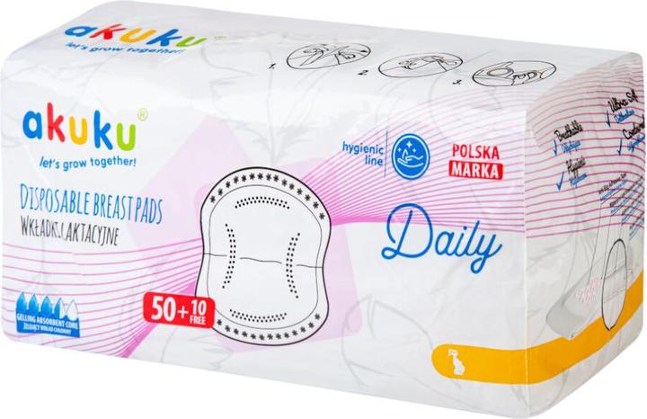 Produktbild Akuku A0160 STILLEINLAGEN TÄGLICH 60 STK. (60 x)