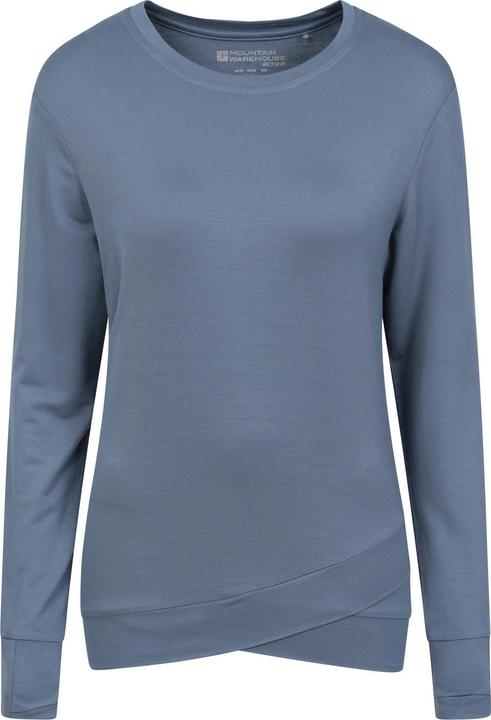 Produktbild Mountain Warehouse Midlayer Überkreuzter Saum Yoga Langärmlig (32)