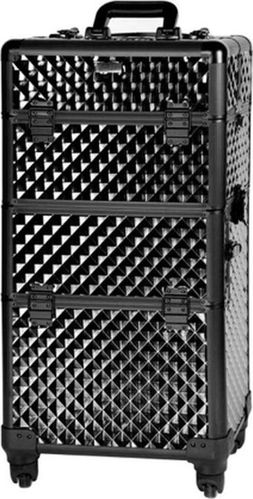 Parisax Diamond Black Case - Professional Beauty Storage
