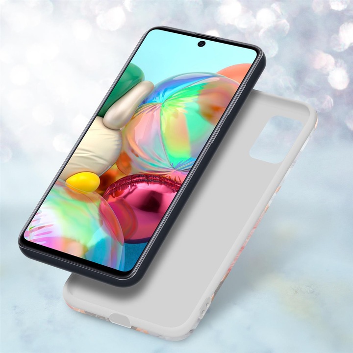 Image du produit Cadorabo Couverture IMD TPU Marbre coloré (Samsung Galaxy A51 5G)