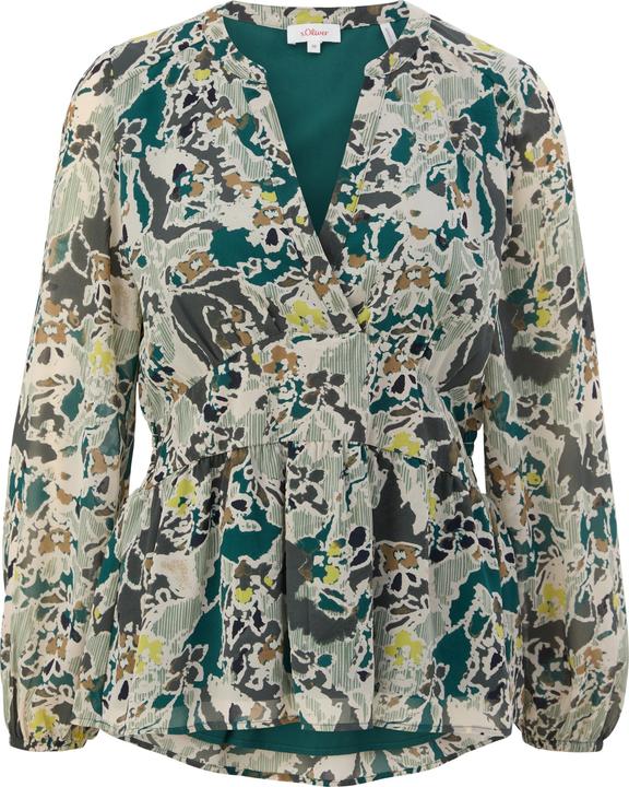 Actual product image s.Oliver Bluse Bluse mit All-over-Print (40)