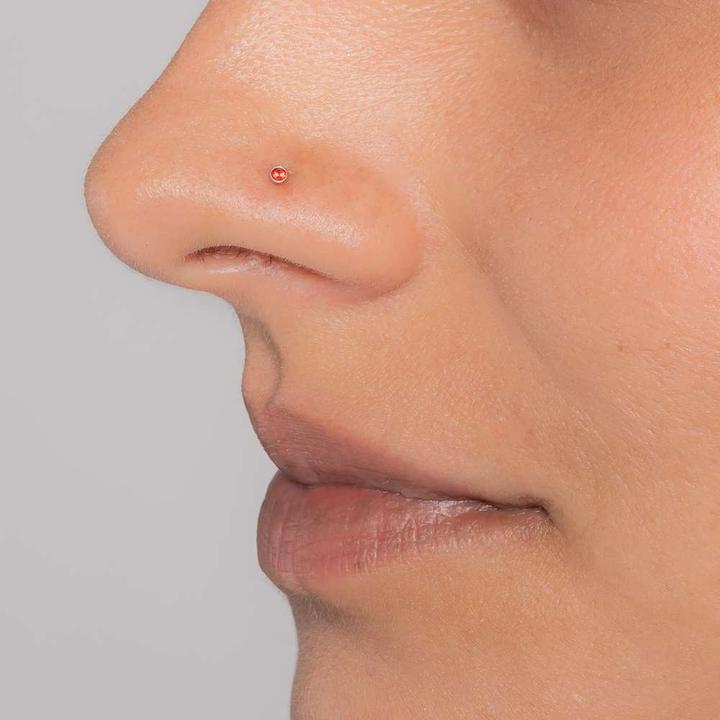 Image du produit Bijouteria Piercing nez (Acier inoxydable, Cristallin)