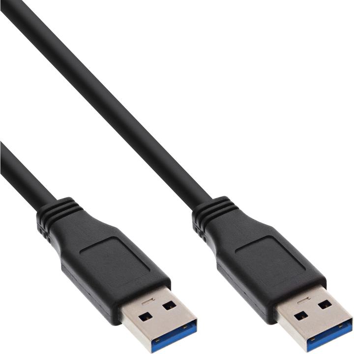 Produktbild InLine USB 3.0 Kabel, Typ A auf Typ A (0.50 m, USB 3.0)