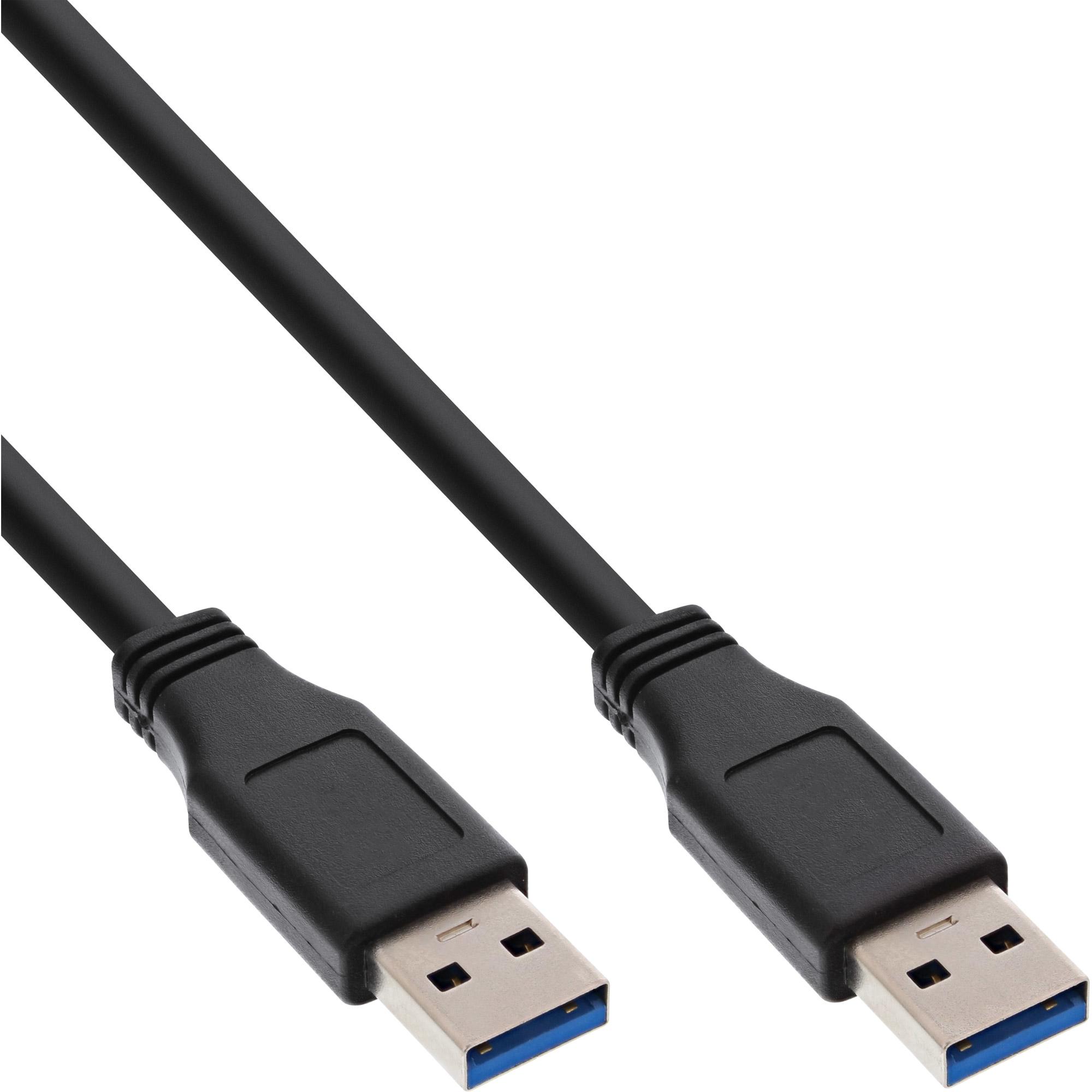 InLine USB A – USB A (2 m, USB 3.0), USB Kabel