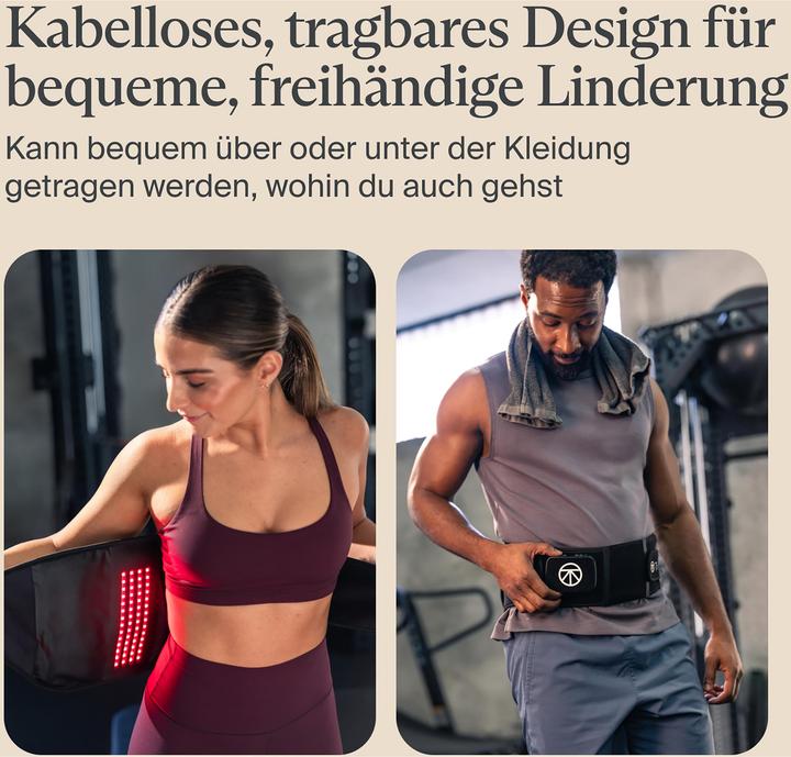 Actual product image Therabody Massagegurt Thermback LED