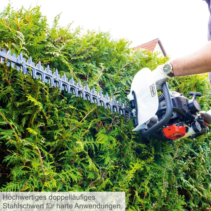 Actual product image Scheppach HTH250/240P Hedge Trimmer 1hp (Petrol)
