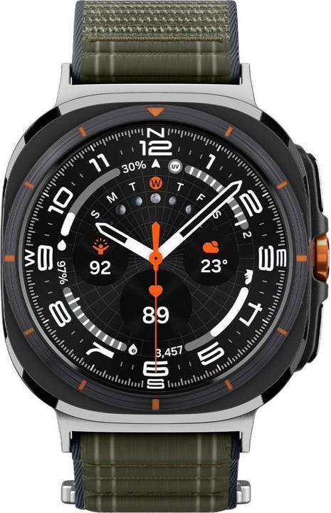 Actual product image Spigen - WBF0 - Samsung Galaxy Watch Ultra 47mm - Green (Fabric, Nylon)