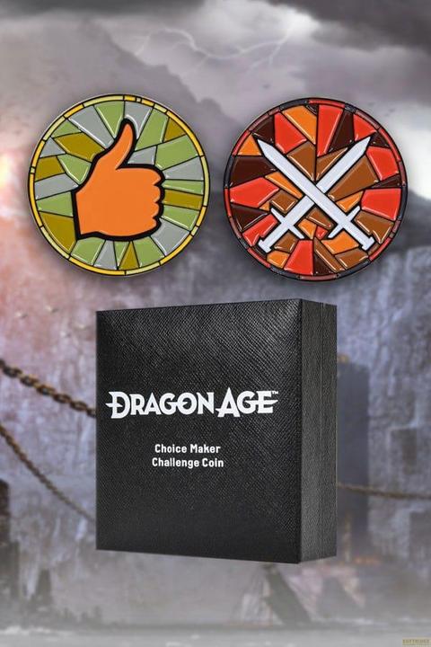 DEVplus Pièce Dragon Age Choice Maker Challenge Coin