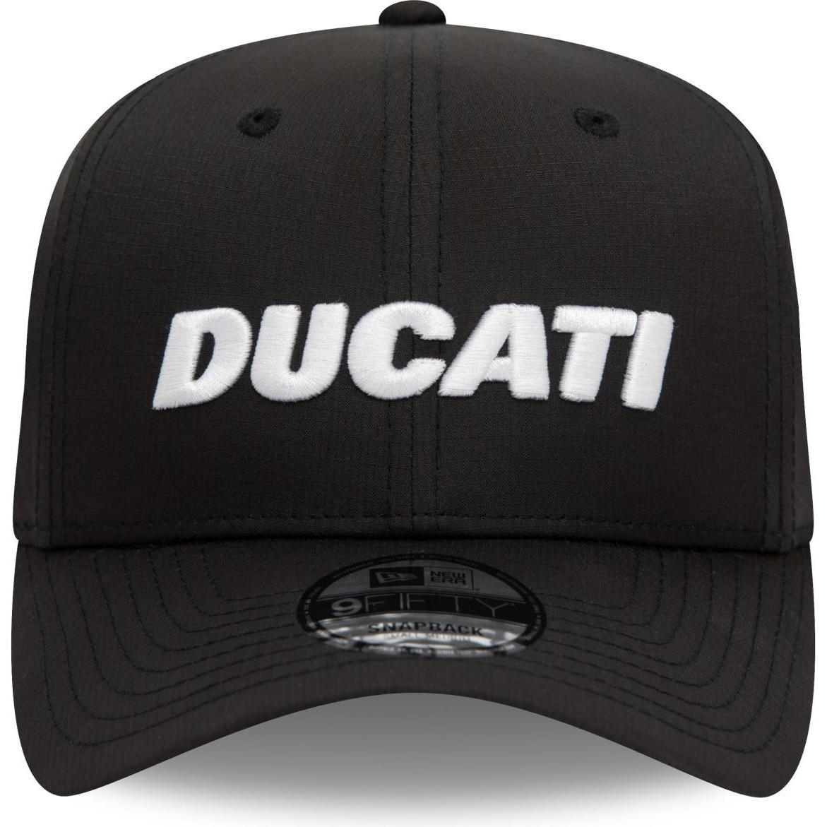 Thumbnail - New Era, Herren, Cap, 9Fifty Snapback Cap - RIPSTOP Ducati Motors - S/M, Schwarz, (M)