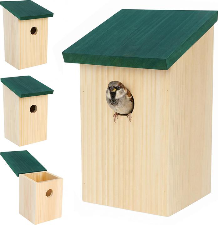 Relaxdays 4x Nistkasten