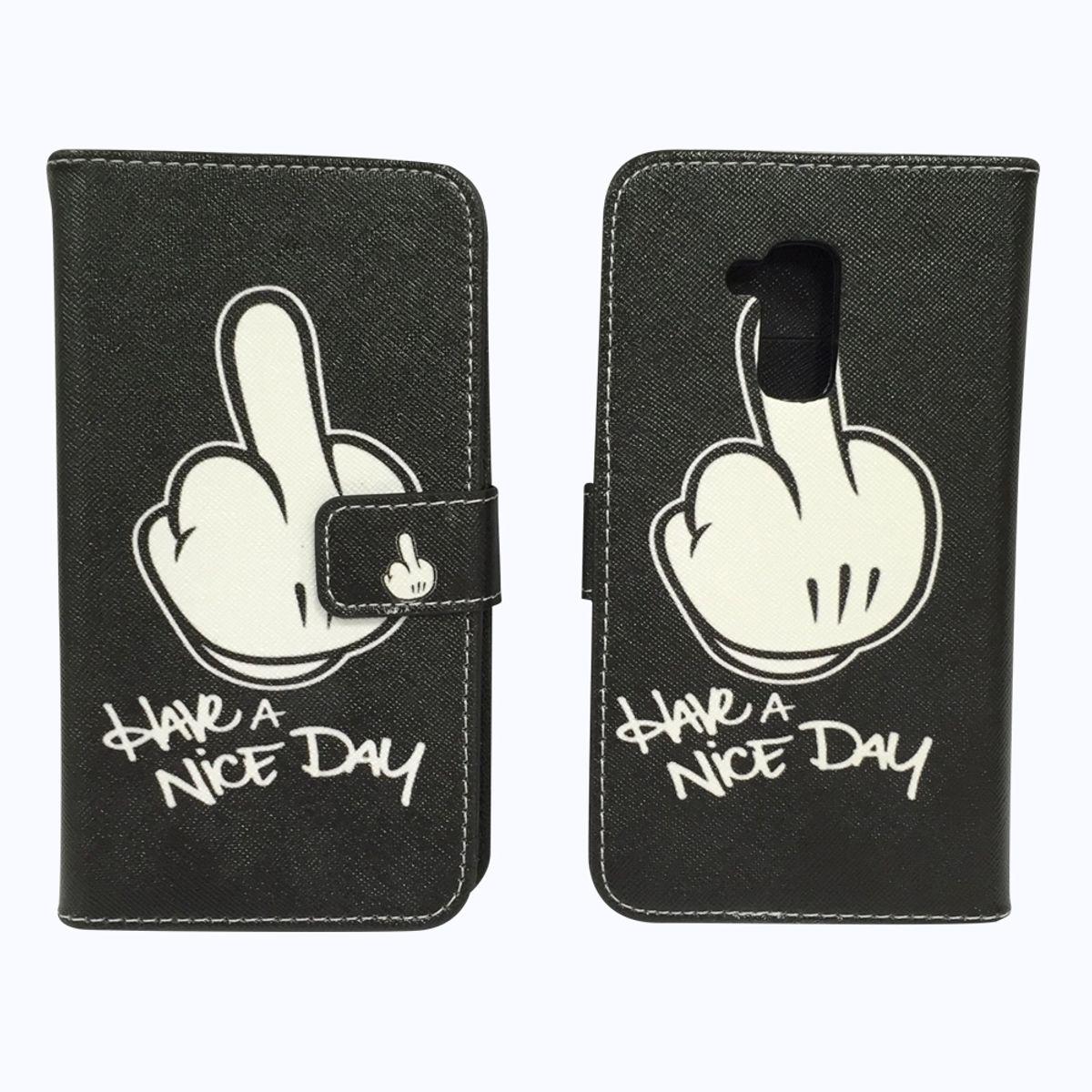 Thumbnail - König Design Schutz Handy Hülle für Huawei Honor 5c Case Cover Tasche Wallet Etui Handyhülle (Honor 5C), Smartphone Hüll...
