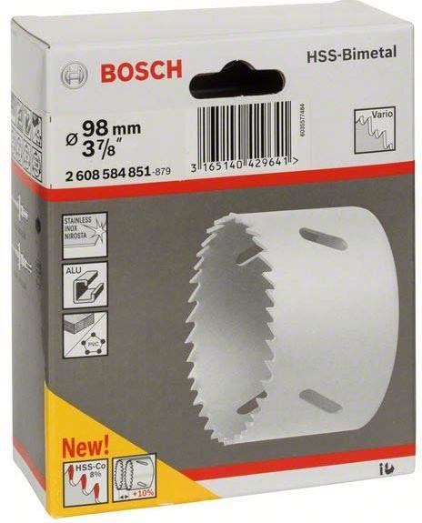 Produktbild Bosch Professional Zubehör Lochsäge HSS-Bimetall für Standardadapter, 98 mm, 3 7/8-Zoll (98 mm)