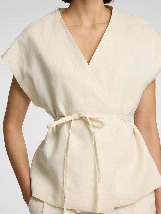 Actual product image Selected Femme 100% Leinen Tanktop (36)